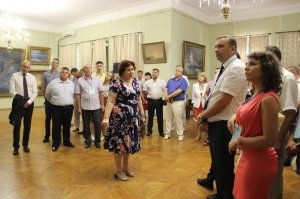 Фото почетных гостей на День города и юбилей Айвазовского в Феодосии #1123