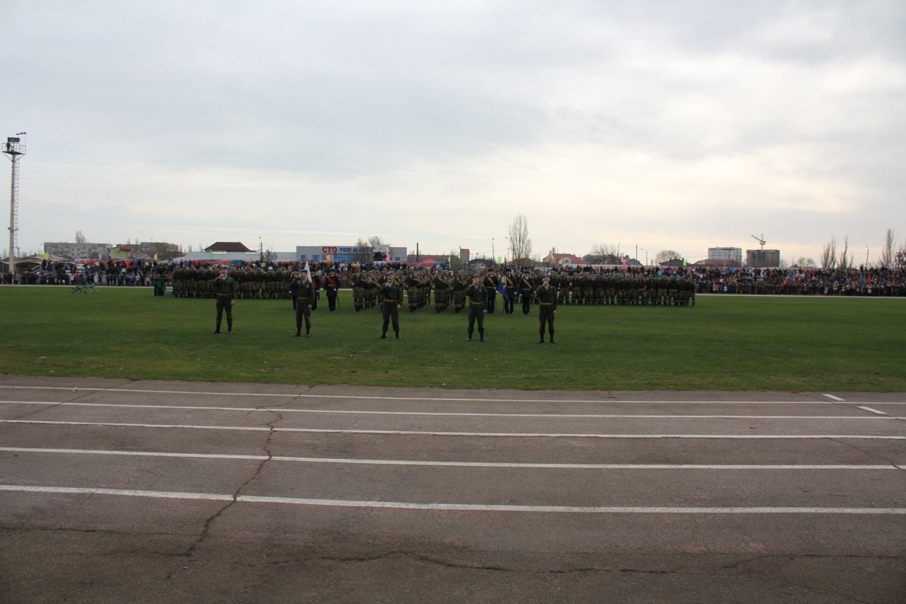 Фото торжественного открытия десантного батальона в Феодосии #5953