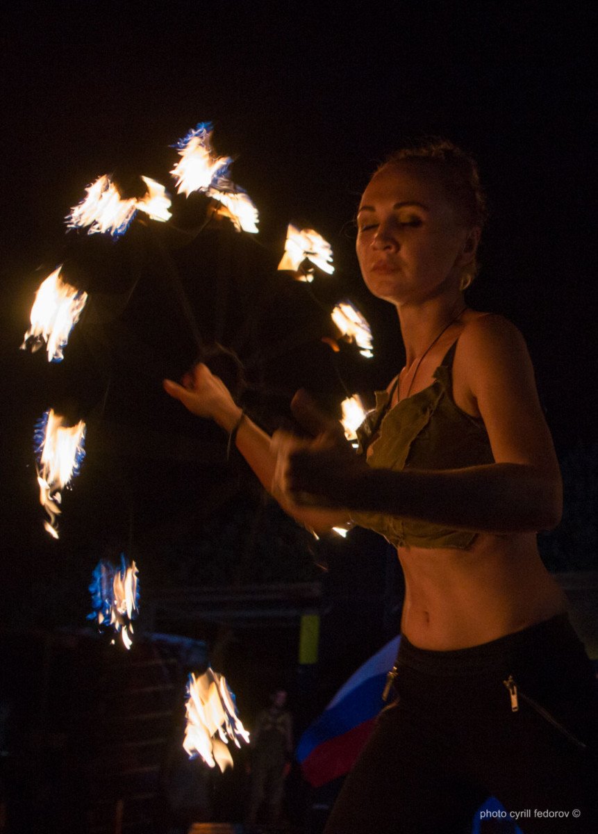 Фото фестиваля «Крым Fire-fest» в Коктебеле #2359