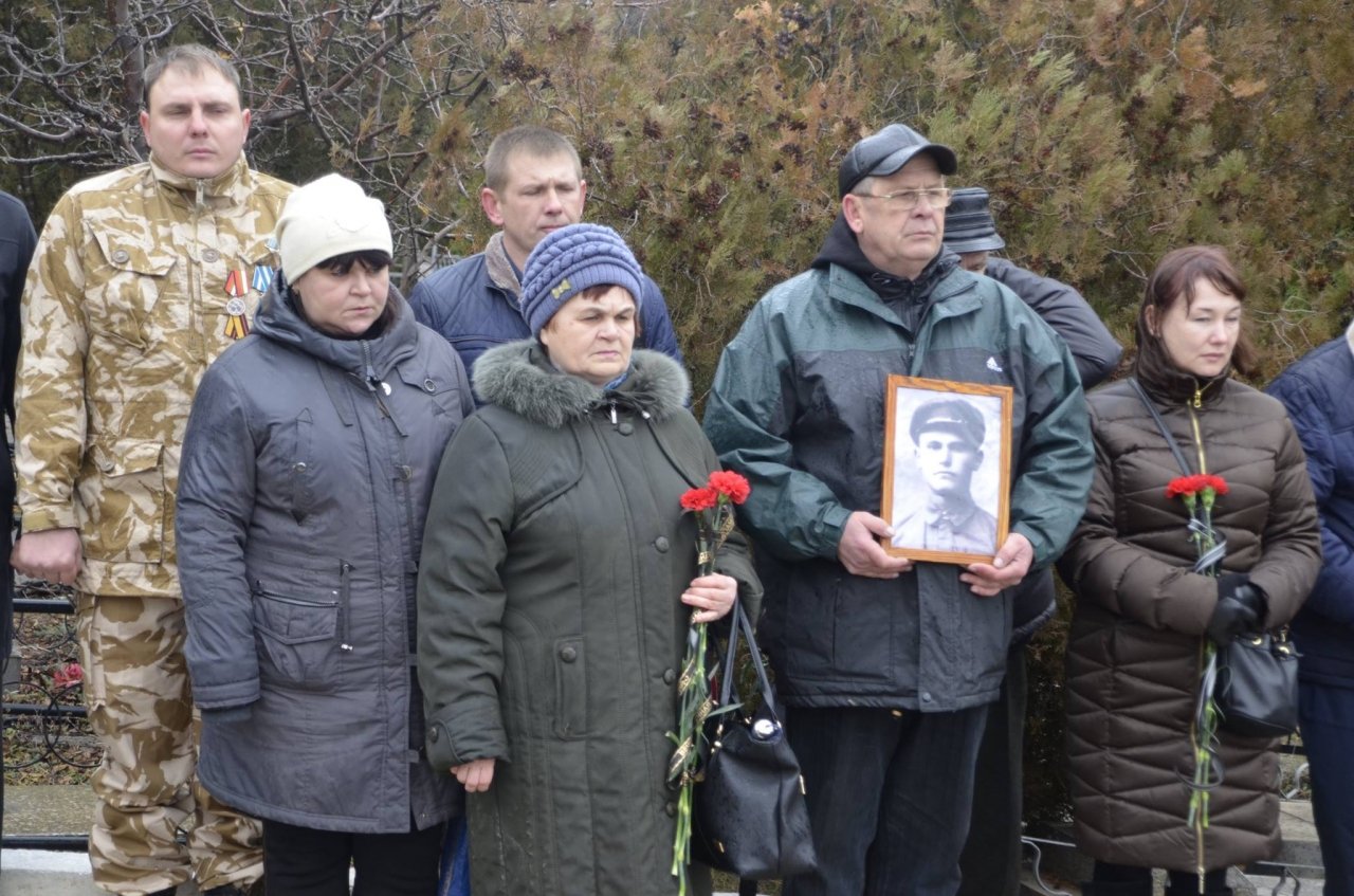 Фото траурной церемонии захоронения останков 35 бойцов Крымского фронта #6170