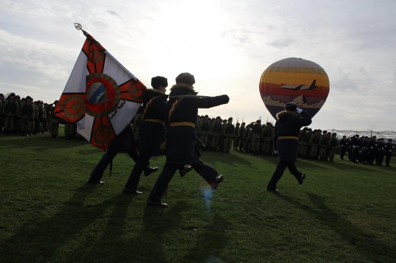 Фото торжественного открытия десантного батальона в Феодосии #5911