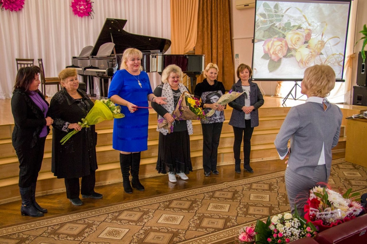 Фото празднования юбилея директора первой музыкальной школы Феодосии #5838