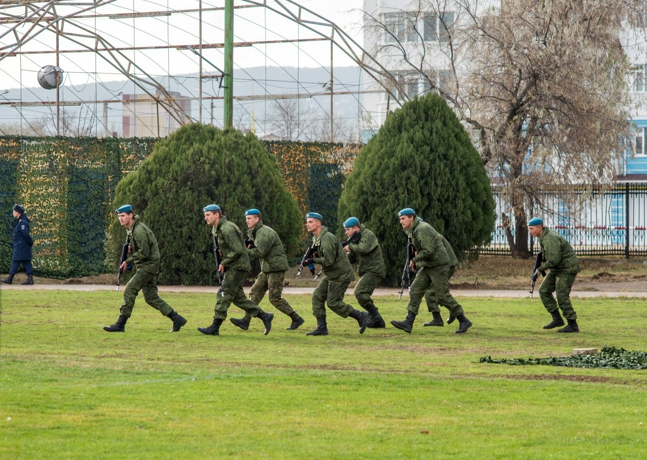 Фото открытия 171 отдельно-десантного штурмового батальона в Феодосии #6081