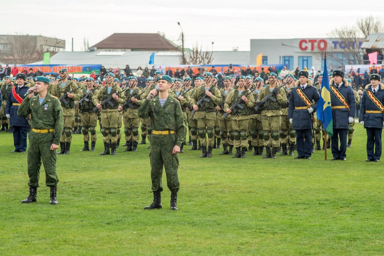 Фото открытия 171 отдельно-десантного штурмового батальона в Феодосии #6011