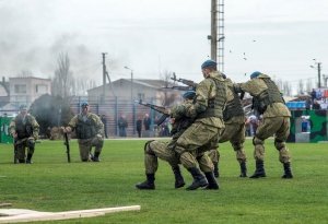 Фото открытия 171 отдельно-десантного штурмового батальона в Феодосии #6022