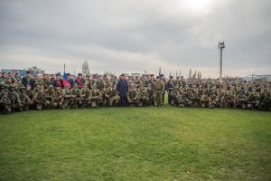 Фото открытия 171 отдельного десантно-штурмового батальона в Феодосии #6143