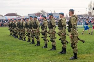 Фото открытия 171 отдельно-десантного штурмового батальона в Феодосии #6021