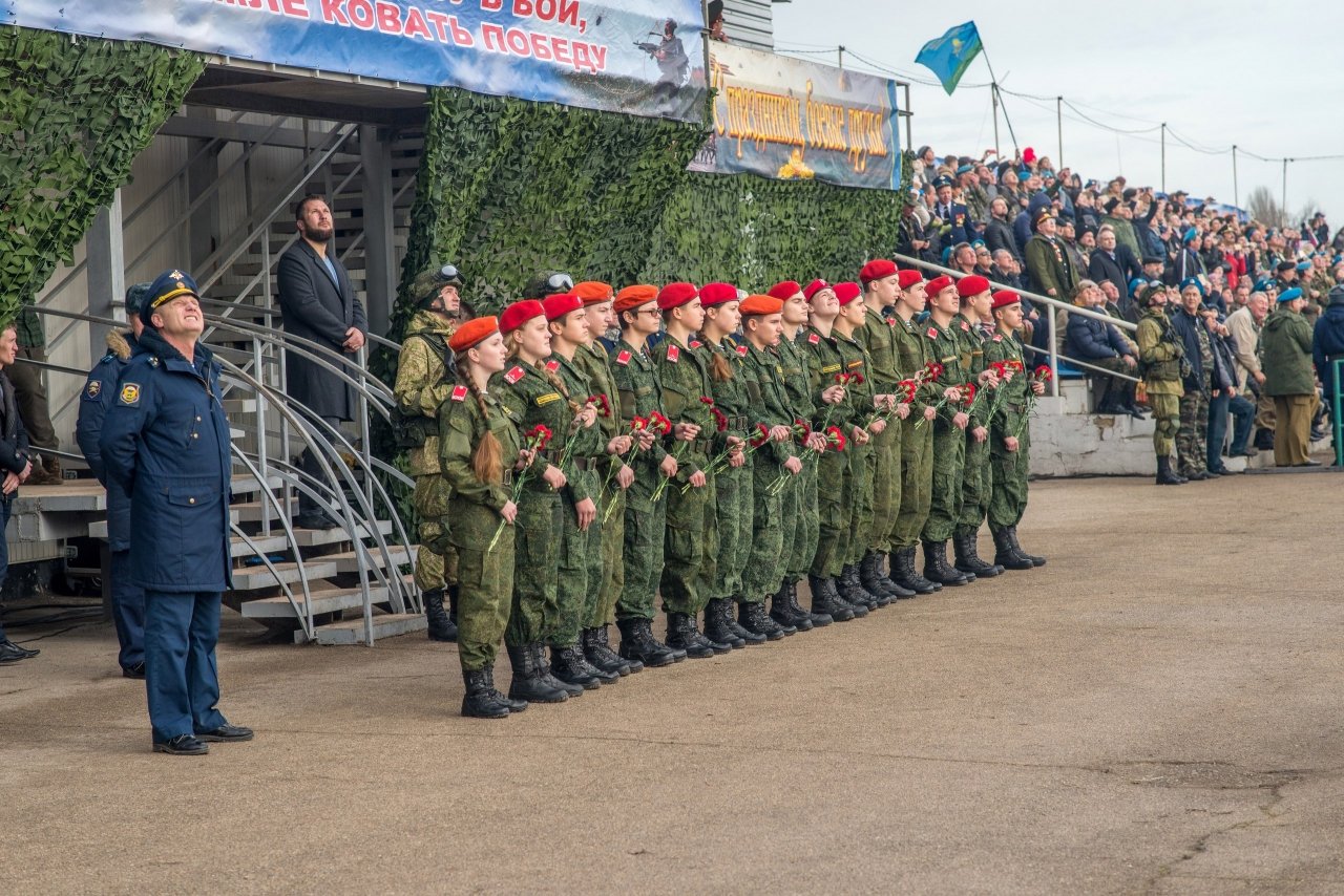 Фото открытия 171 отдельно-десантного штурмового батальона в Феодосии #6102