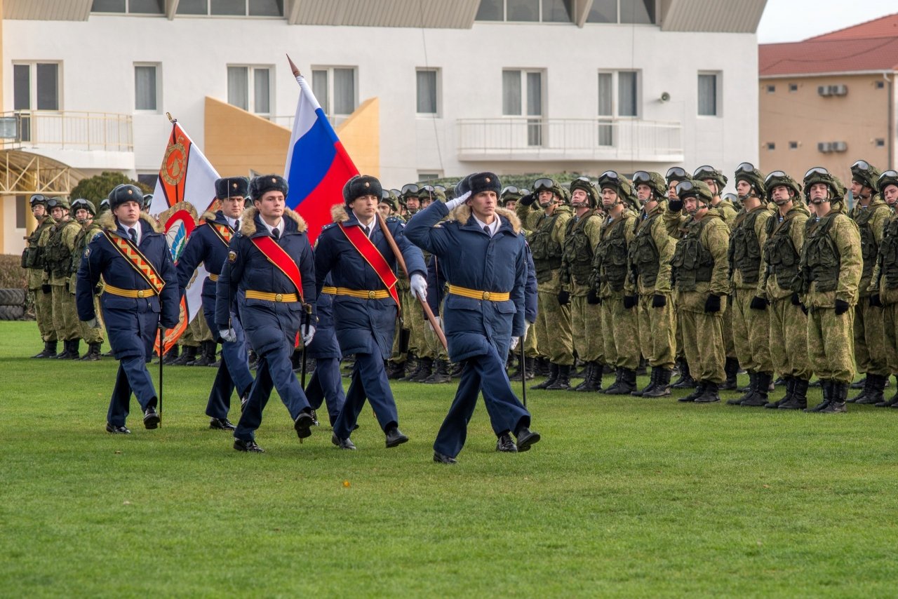 Фото открытия 171 отдельно-десантного штурмового батальона в Феодосии #6110