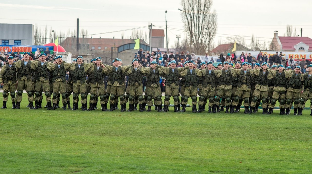 Фото открытия 171 отдельно-десантного штурмового батальона в Феодосии #6031