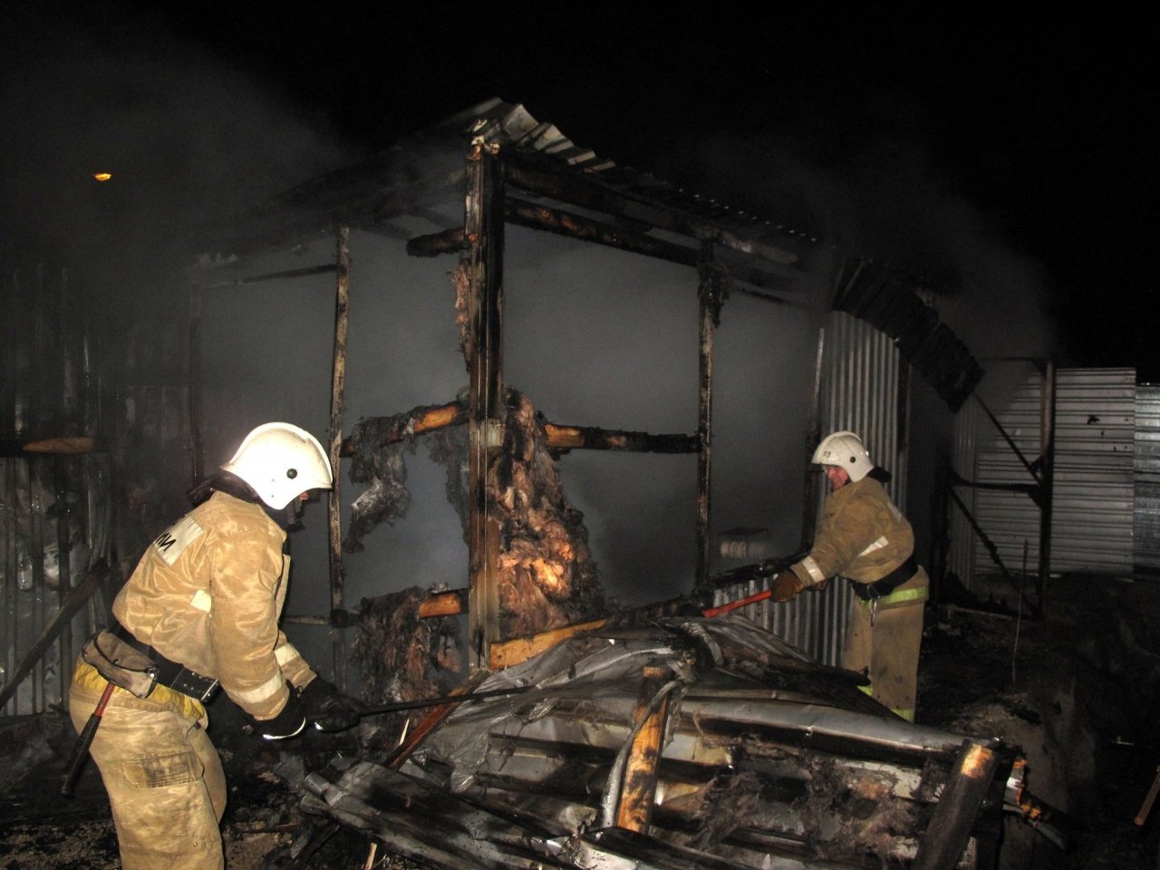 Фото возгорания на Челноках в Феодосии #6150