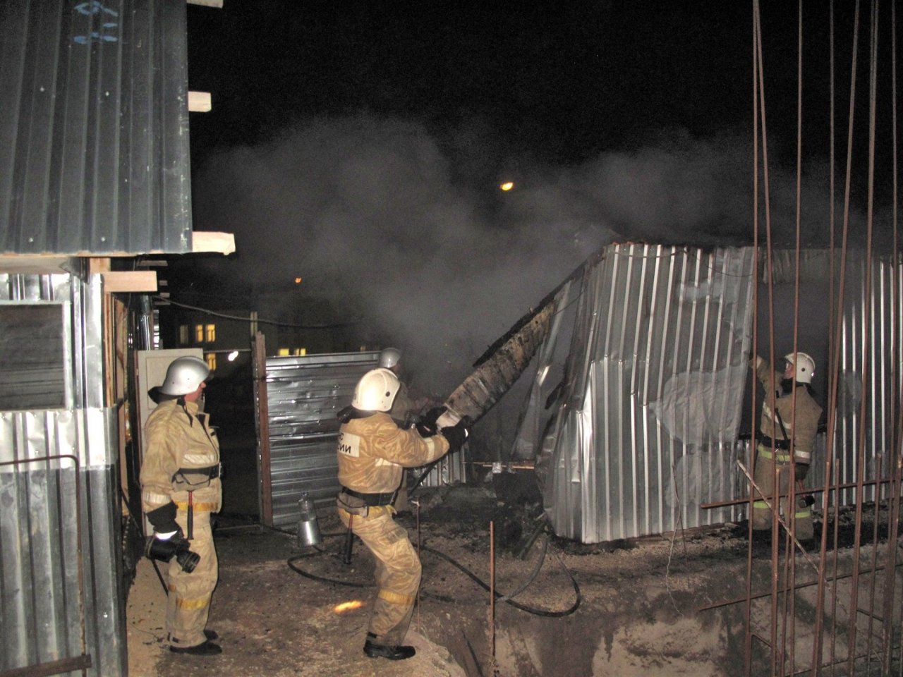 Фото возгорания на Челноках в Феодосии #6156