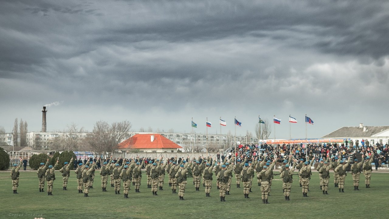 Фото торжественного открытия 171 десантно-штурмового батальона в Феодосии #5987
