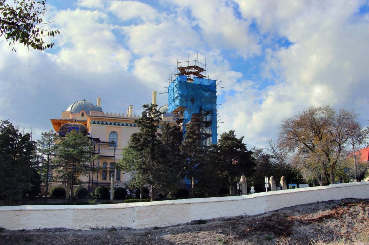 Дача Стамболи, Феодосия. Фото реставрации #6503