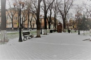 Первый снег. Феодосия, 2018 #6604