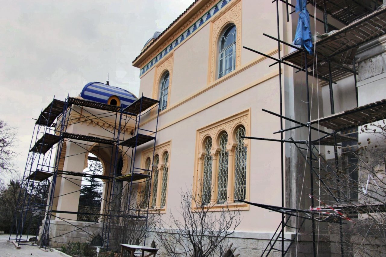 Дача Стамболи, Феодосия. Фото реставрации #6504