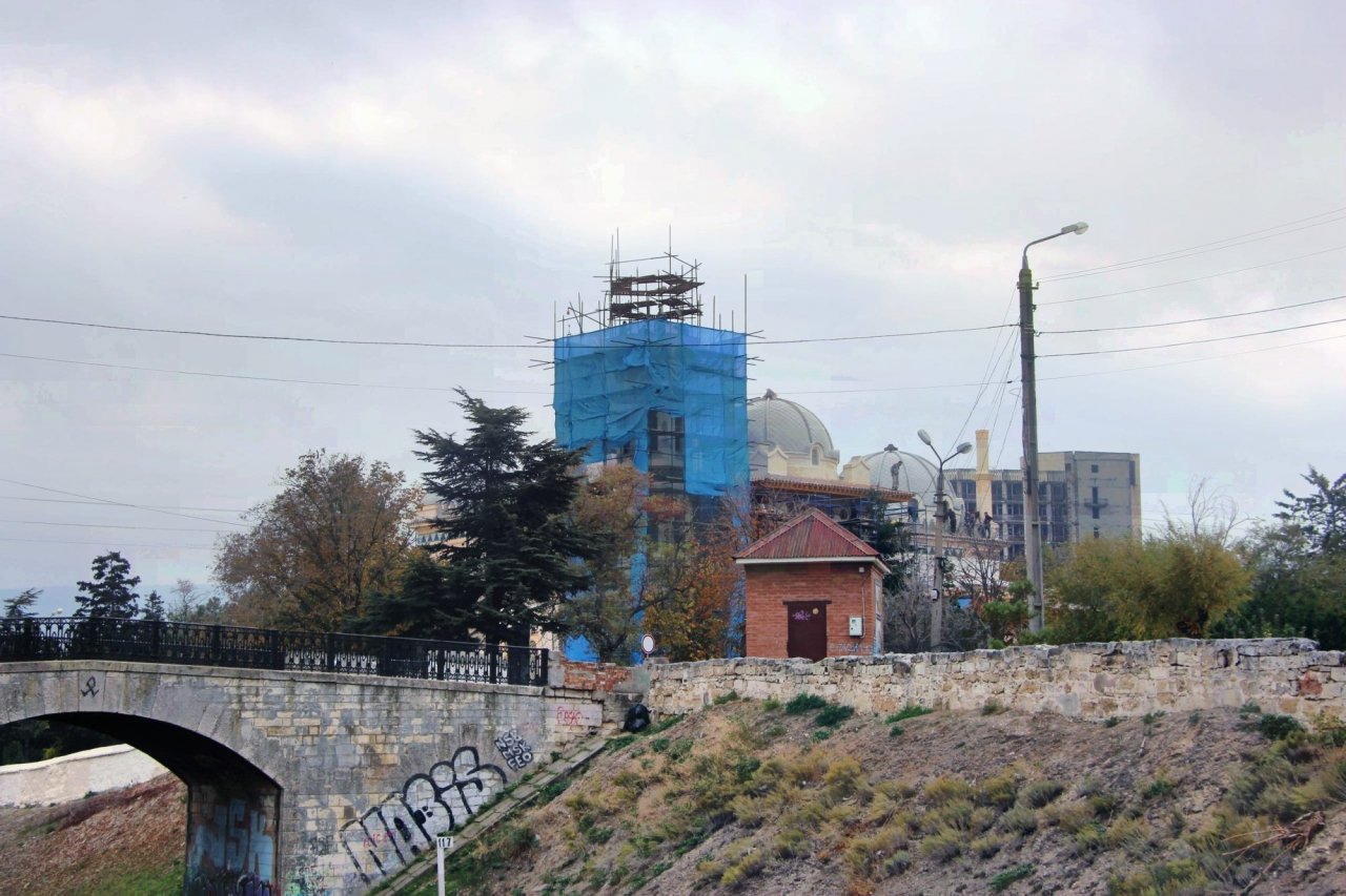 Дача Стамболи, Феодосия. Фото реставрации #6505